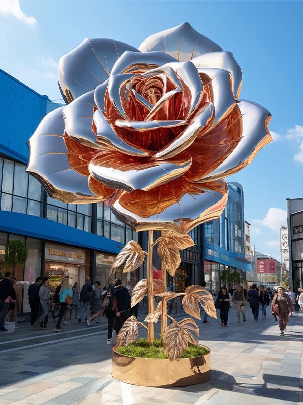 Rose Sculpture