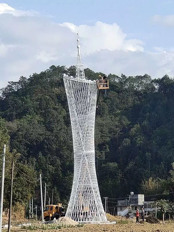 3D printed landmark sculpture